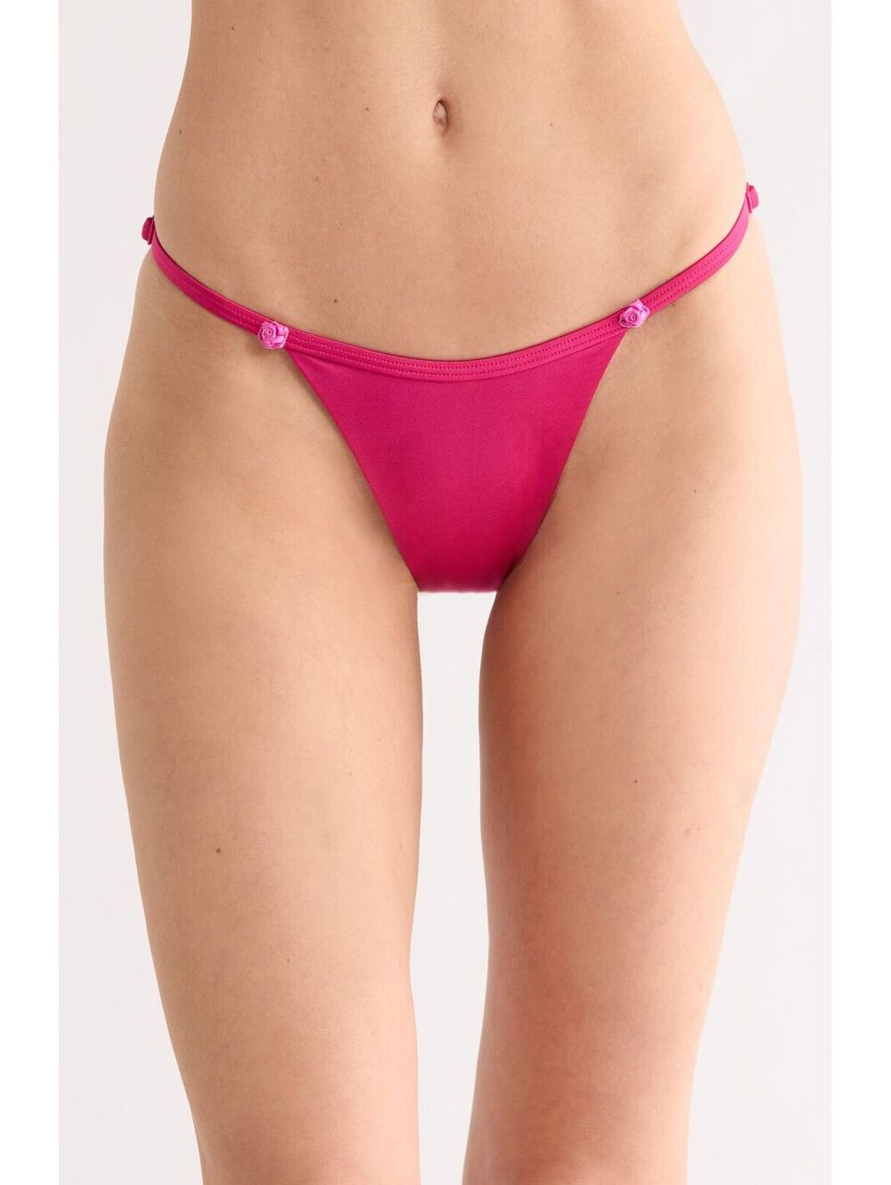 Good American NWT Satin Swim Perfect Fit Bikini Bottom - Size‎ S - MSRP $69